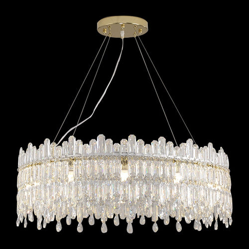 12-Light Clear Chandelier / Default Title