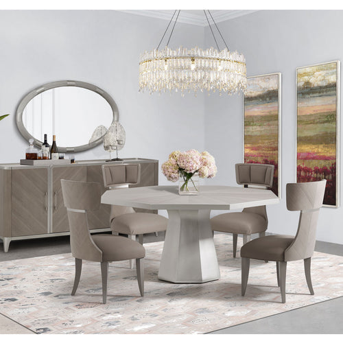 12-Light Clear Chandelier