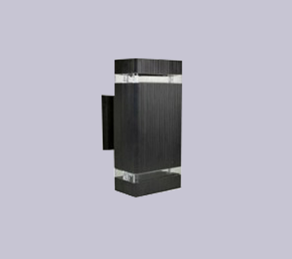 Double-Head Transparent Outdoor Wall Light