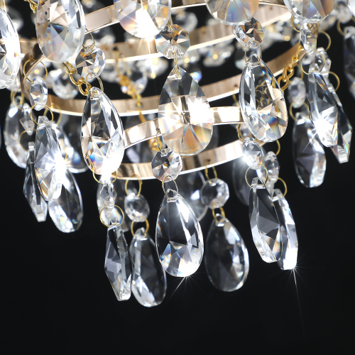Large Gold Crystal Luxury Chandelier