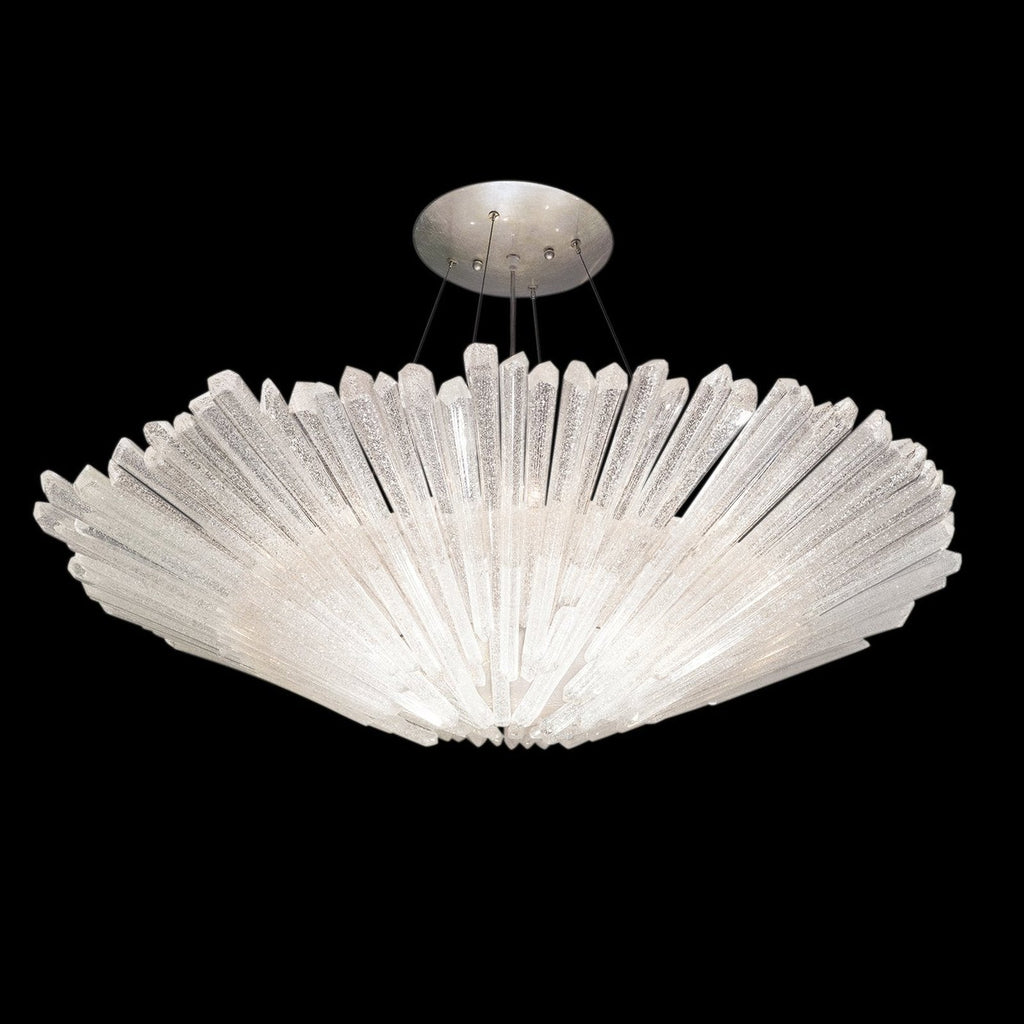 Hand-Polished Quartz Crystal Pendant Light / Default Title