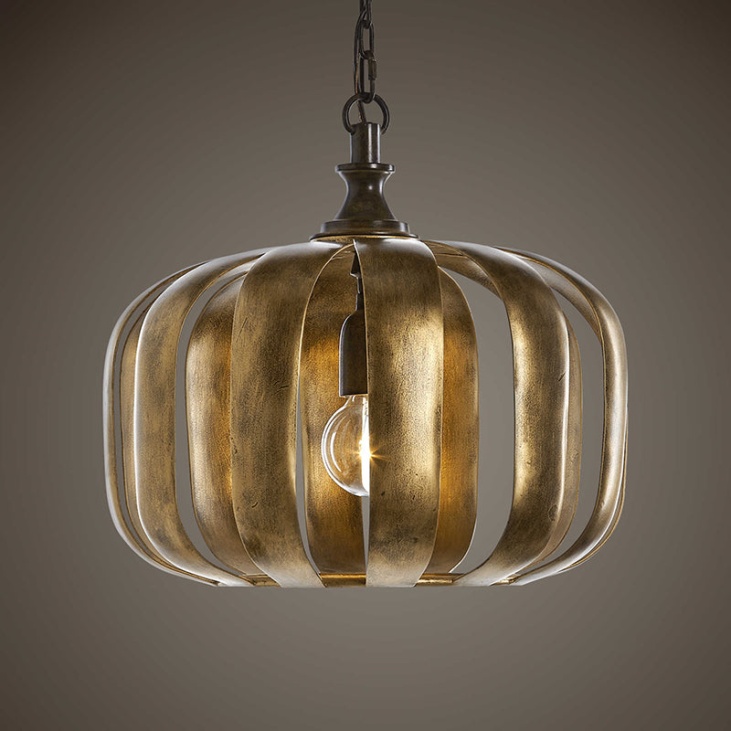 American Retro Industrial Resin Pendant Light