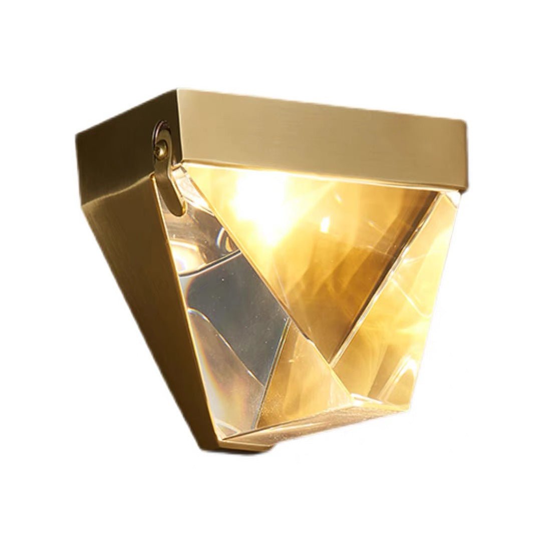 Light Luxury Crystal Corridor Wall Light