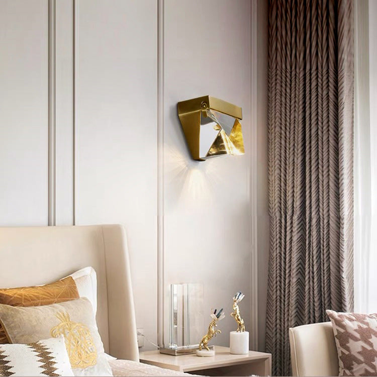 Light Luxury Crystal Corridor Wall Light