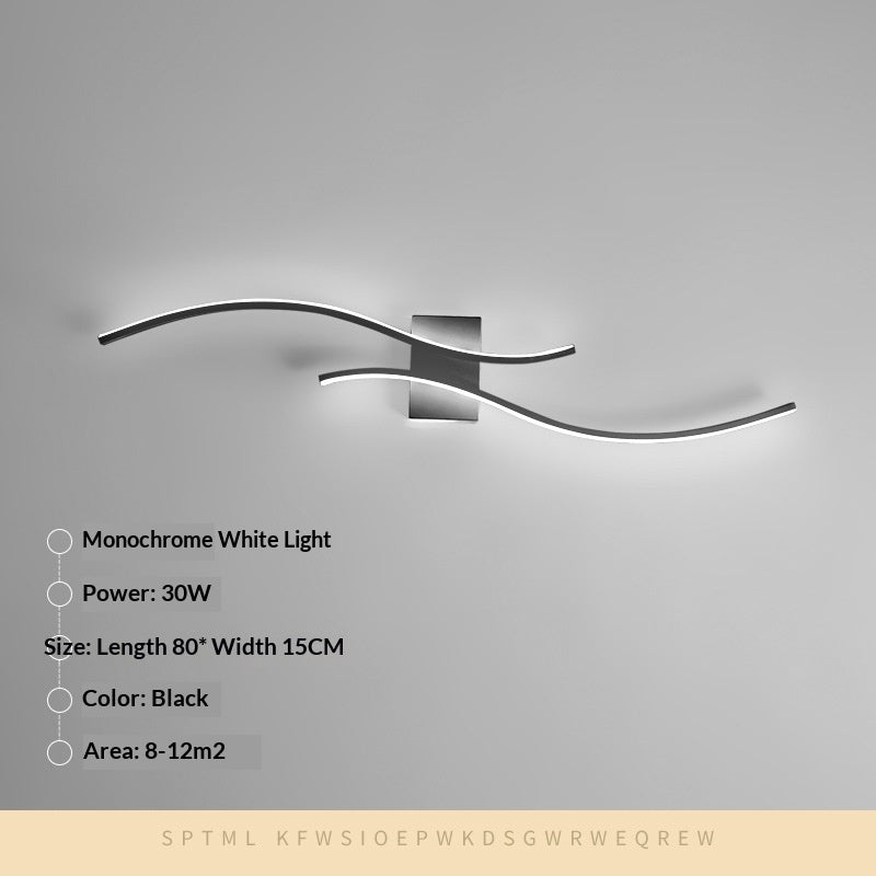 Long Minimalist LED Wall Light