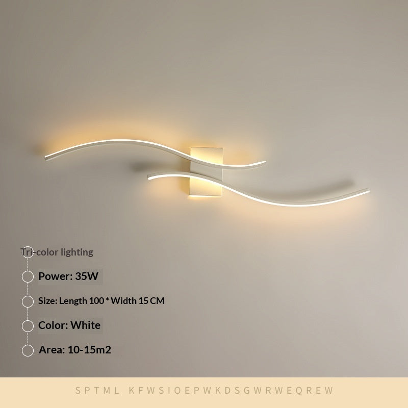 Long Minimalist LED Wall Light