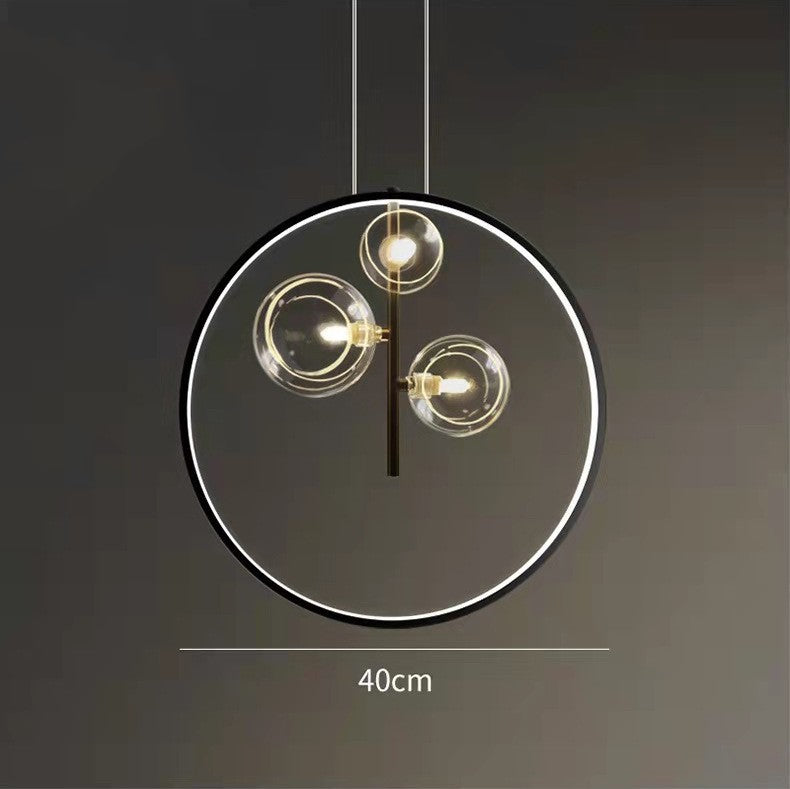 Modern Glass Bubble Pendant Light