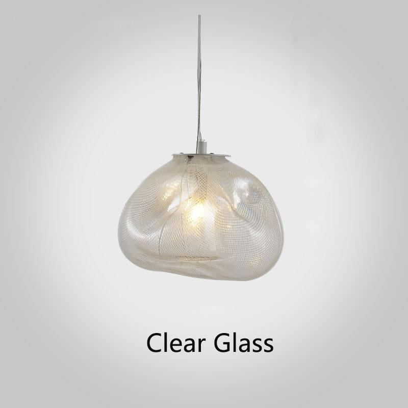 Modern Glass E27 Pendant Light