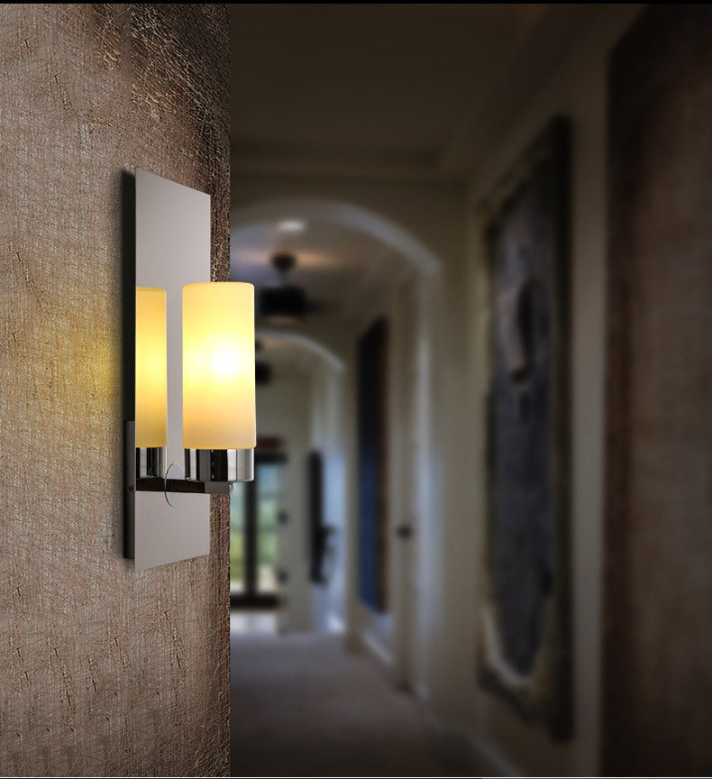 Modern Petal Glass Bedside Wall Light