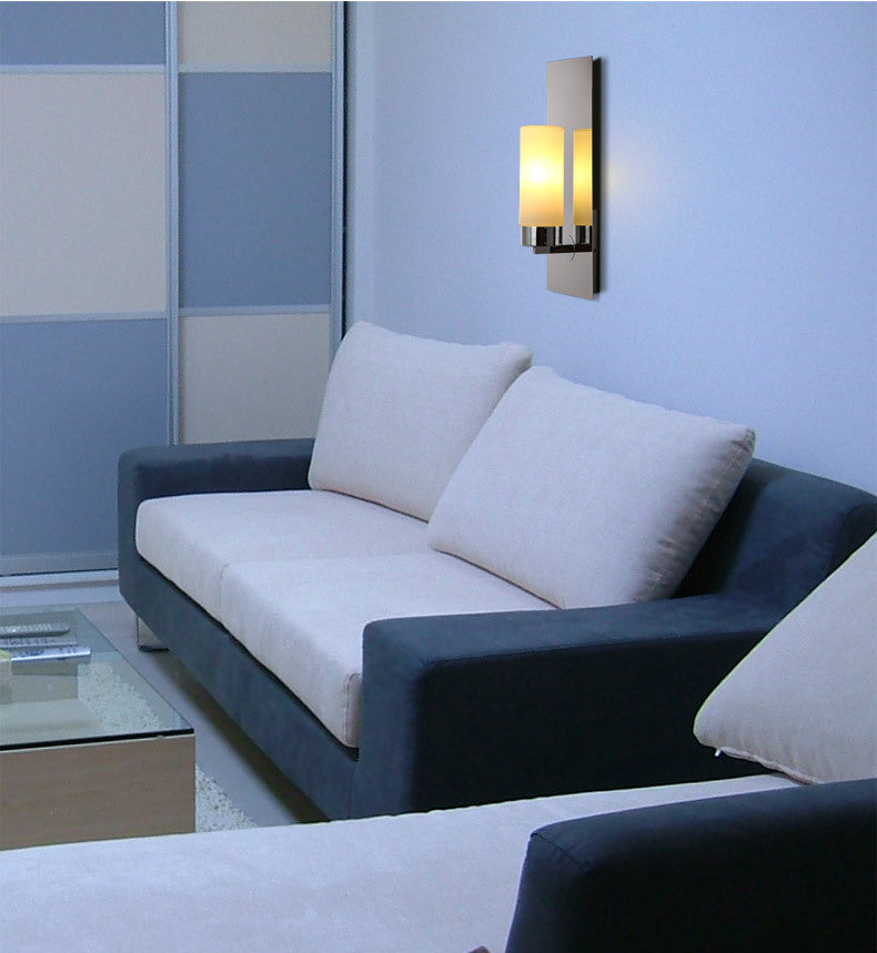 Modern Petal Glass Bedside Wall Light