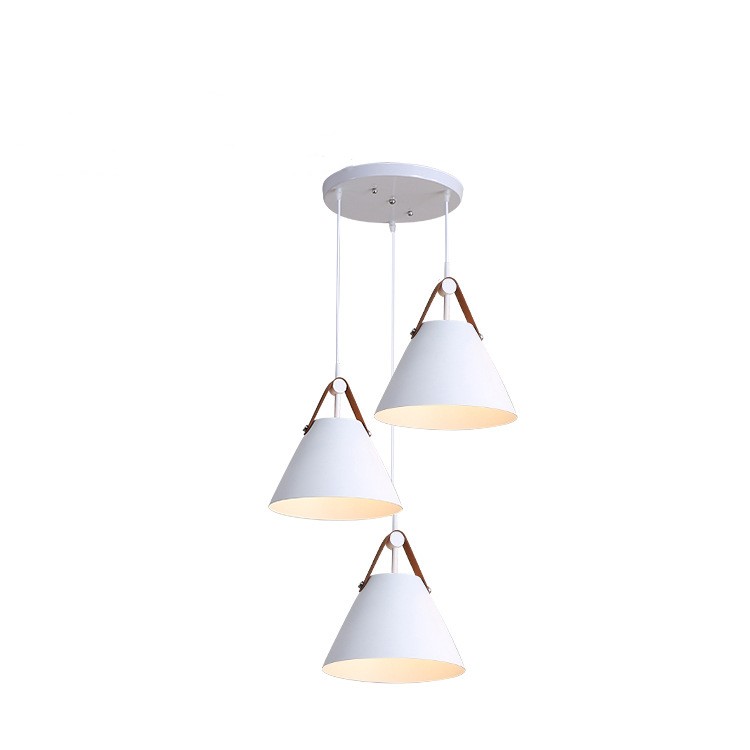 Nordic Macaron Three-Light Dining Pendant
