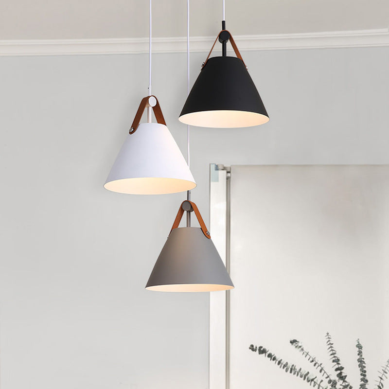 Nordic Macaron Three-Light Dining Pendant