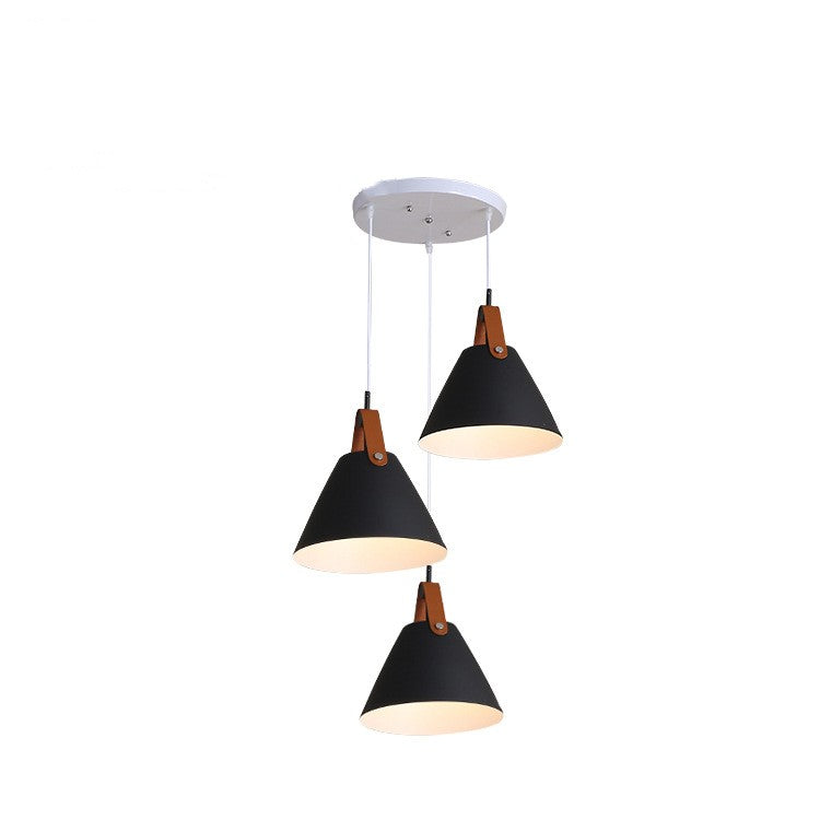 Nordic Macaron Three-Light Dining Pendant