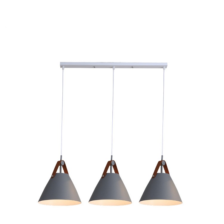 Nordic Macaron Three-Light Dining Pendant