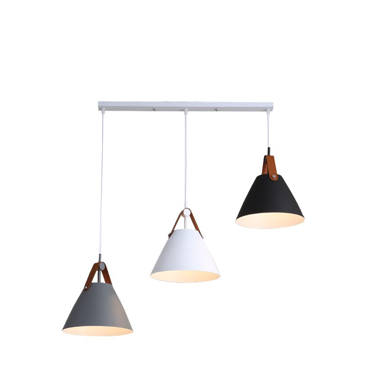 Nordic Macaron Three-Light Dining Pendant