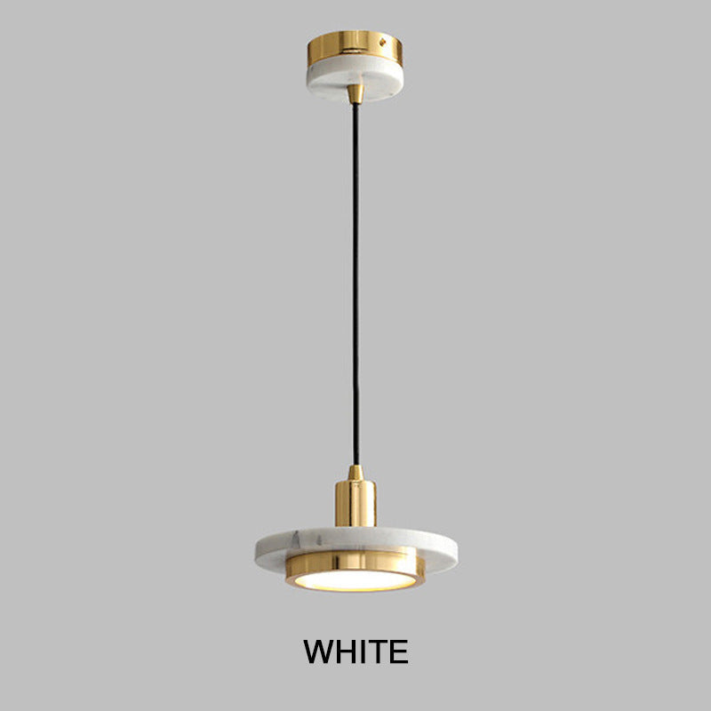 Nordic Round Marble Pendant Light