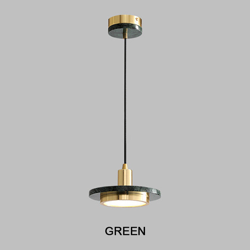 Nordic Round Marble Pendant Light