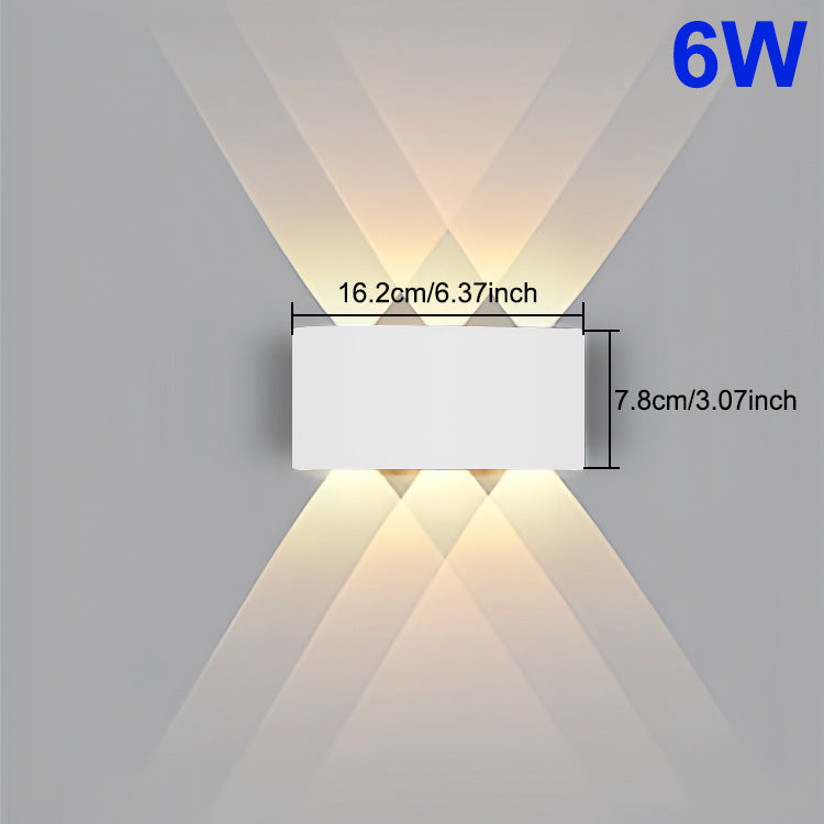 Waterproof White LED Telescope Outdoor Wall Light