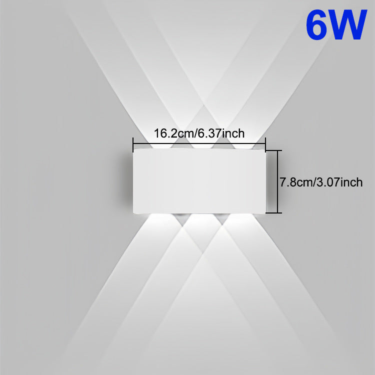 Waterproof White LED Telescope Outdoor Wall Light