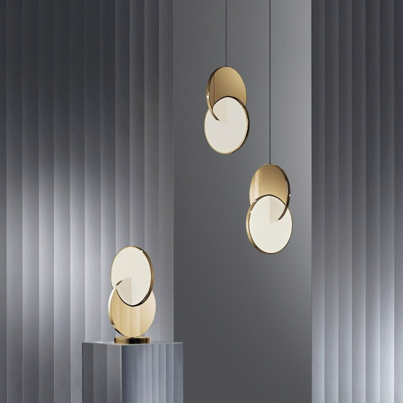 Three-Light Nordic Stainless Steel Chandelier / Silver / Chandelier / Small
