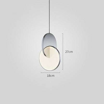 Three-Light Nordic Stainless Steel Chandelier / Gold / Chandelier / large