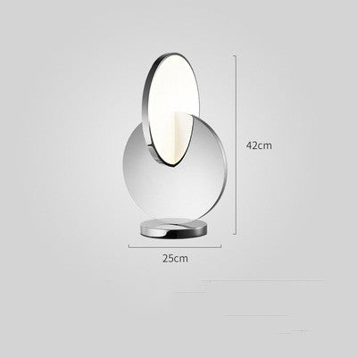 Three-Light Nordic Stainless Steel Chandelier