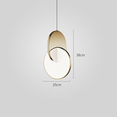 Three-Light Nordic Stainless Steel Chandelier / Gold / Chandelier / Small