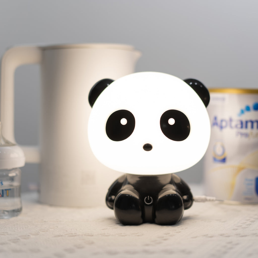 Touch-Dimming Panda Bedside Lamp